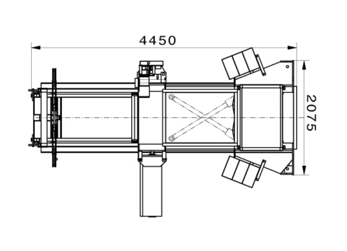 Prensa compactadora horizontal Abba Acomat 400 H3