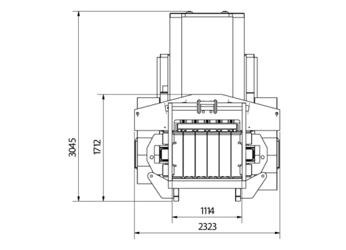 Prensa compactadora horizontal Abba Albamat 600 V5